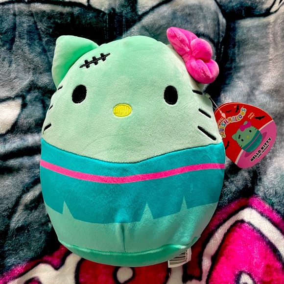 Squishmallows Toys Hello Kitty Frankenstein Halloween Squad 223
